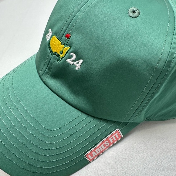 Masters 2024 ⛳️ Ladies Fit Green Golf Cap with Logo - NWT - Picture 2 of 3